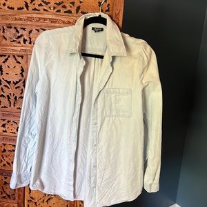A.N.A. Chambray button down shirt